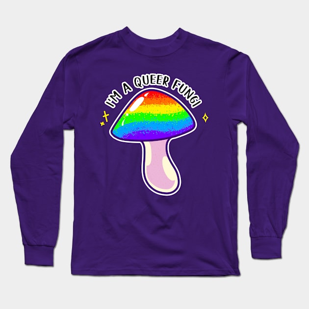 Queer Fungi Long Sleeve T-Shirt by Catbreon